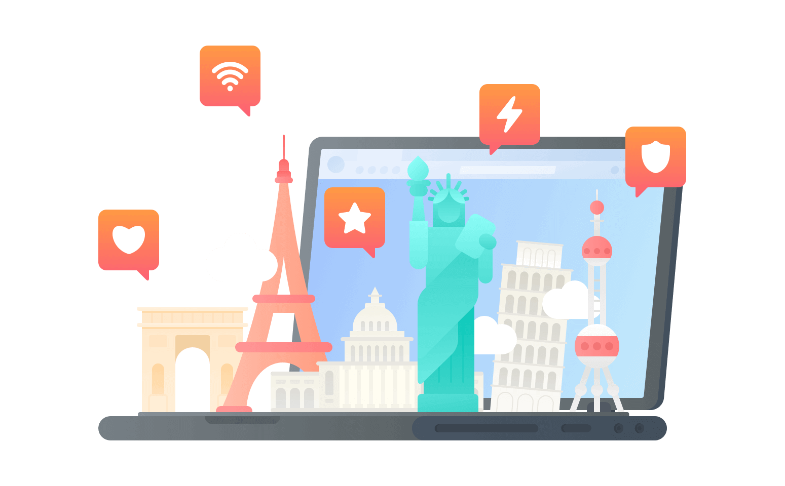 国外回国APP - VPN加速器
